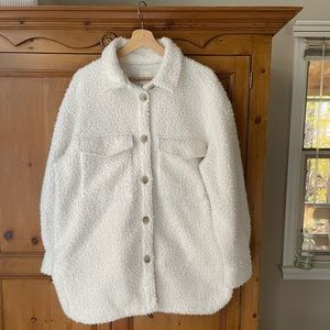 Women's Boucle Large Coat Shacket